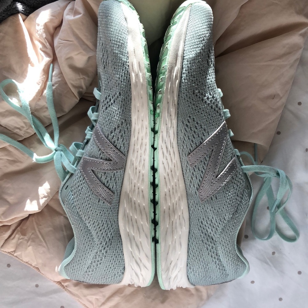 New balances, worn once